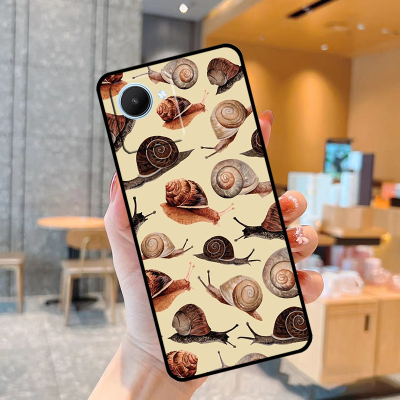 Cartoon Animal Snail Case For  - Realme C67 ulasan dan harga