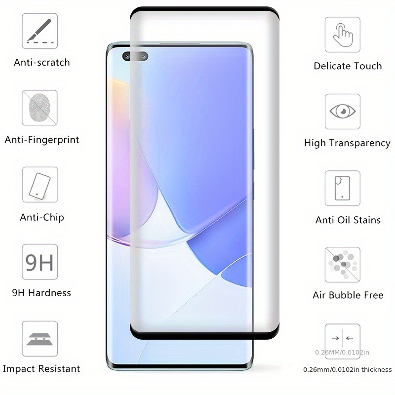 2pcs High-Definition Tempered  - Huawei Nova 12 ulasan dan harga