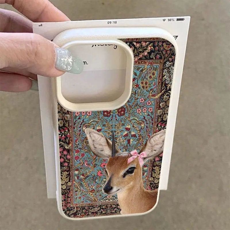 Vintage Deer Lichee Silicone P - Xiaomi Poco X6 ulasan dan harga