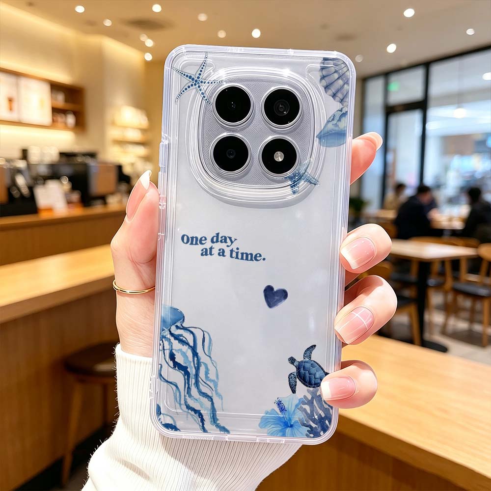 Ocean World Pattern Phone Case - Xiaomi Poco X6 ulasan dan harga