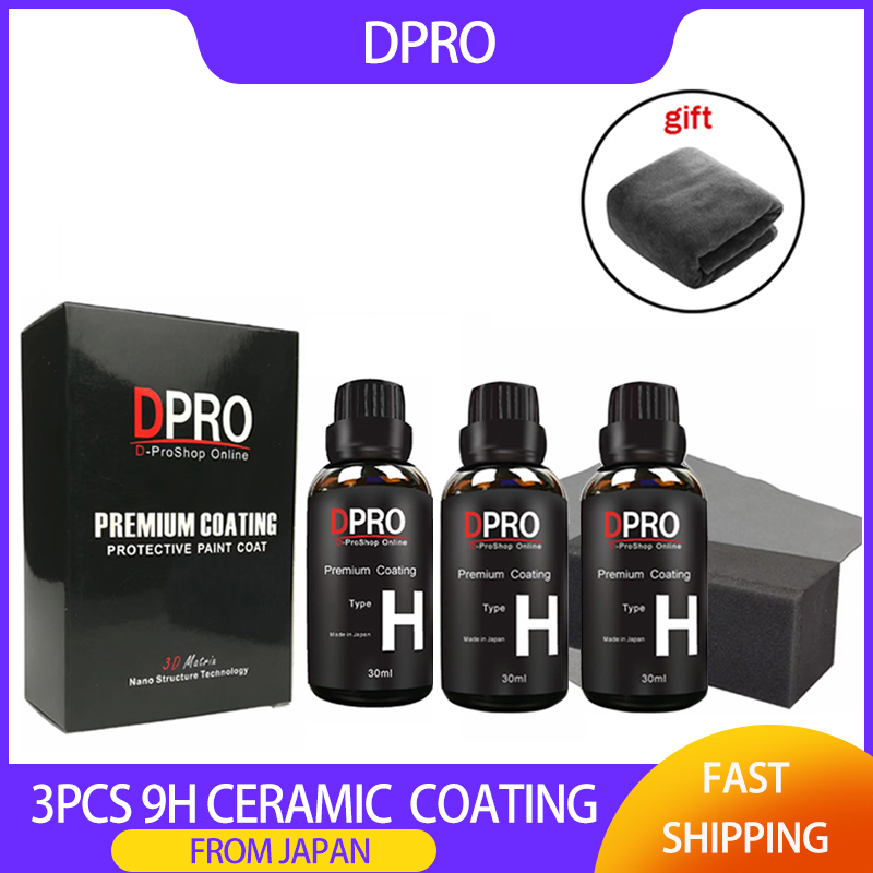3pcs 9H Liquid Glass Car Ceram - Nano Liquid Coating ulasan dan harga