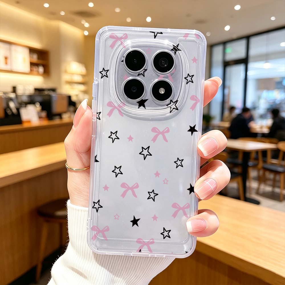 Star Bow Heart Pattern Phone C - Xiaomi Poco X6 ulasan dan harga