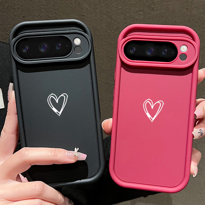 Simple Love Pattern Soft Case  - Google Pixel 8A ulasan dan harga