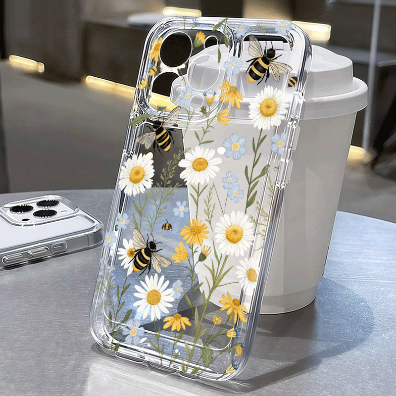White Flowers Bee Phone Case f - Xiaomi Poco X6 ulasan dan harga