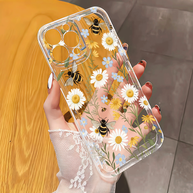 White Flowers Bee Phone Case f - Xiaomi Poco X6 ulasan dan harga