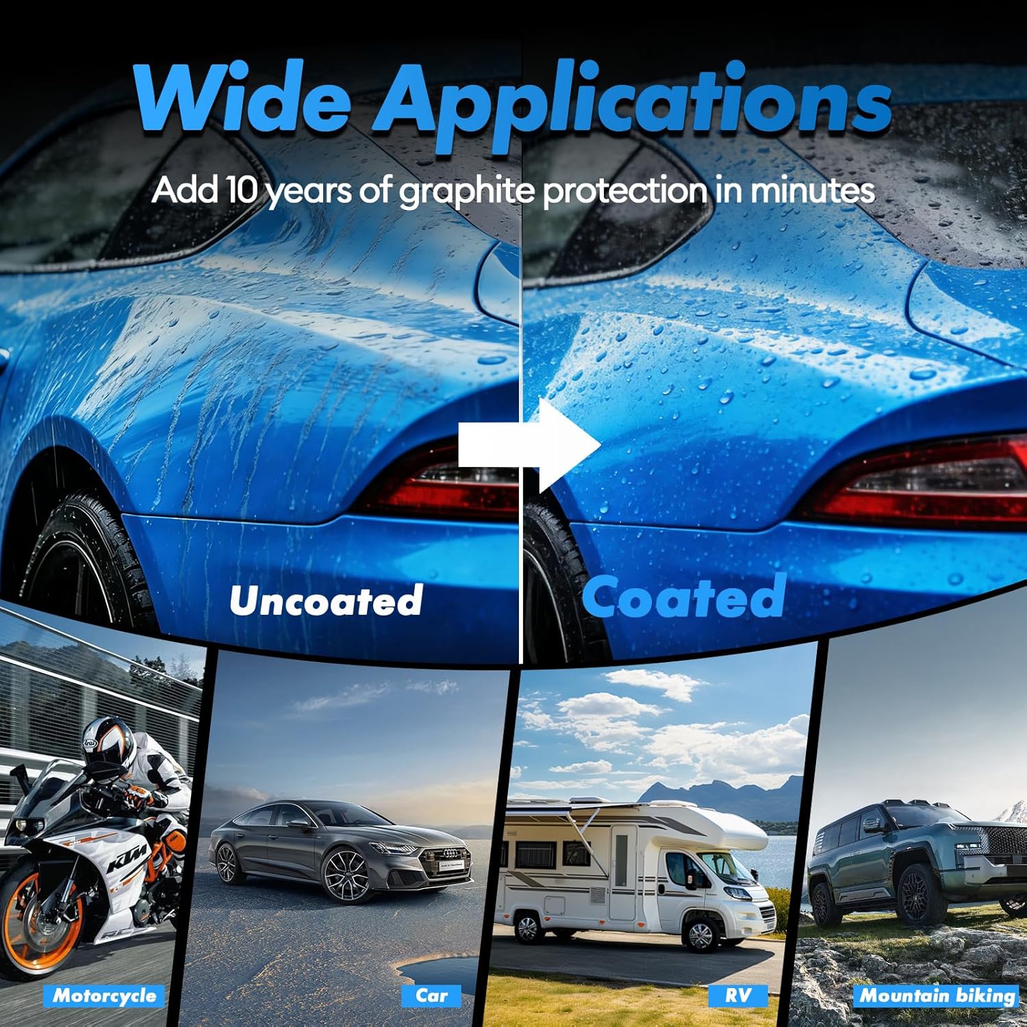 Cars Ceramic Coating 20H Graph - Nano Liquid Coating ulasan dan harga