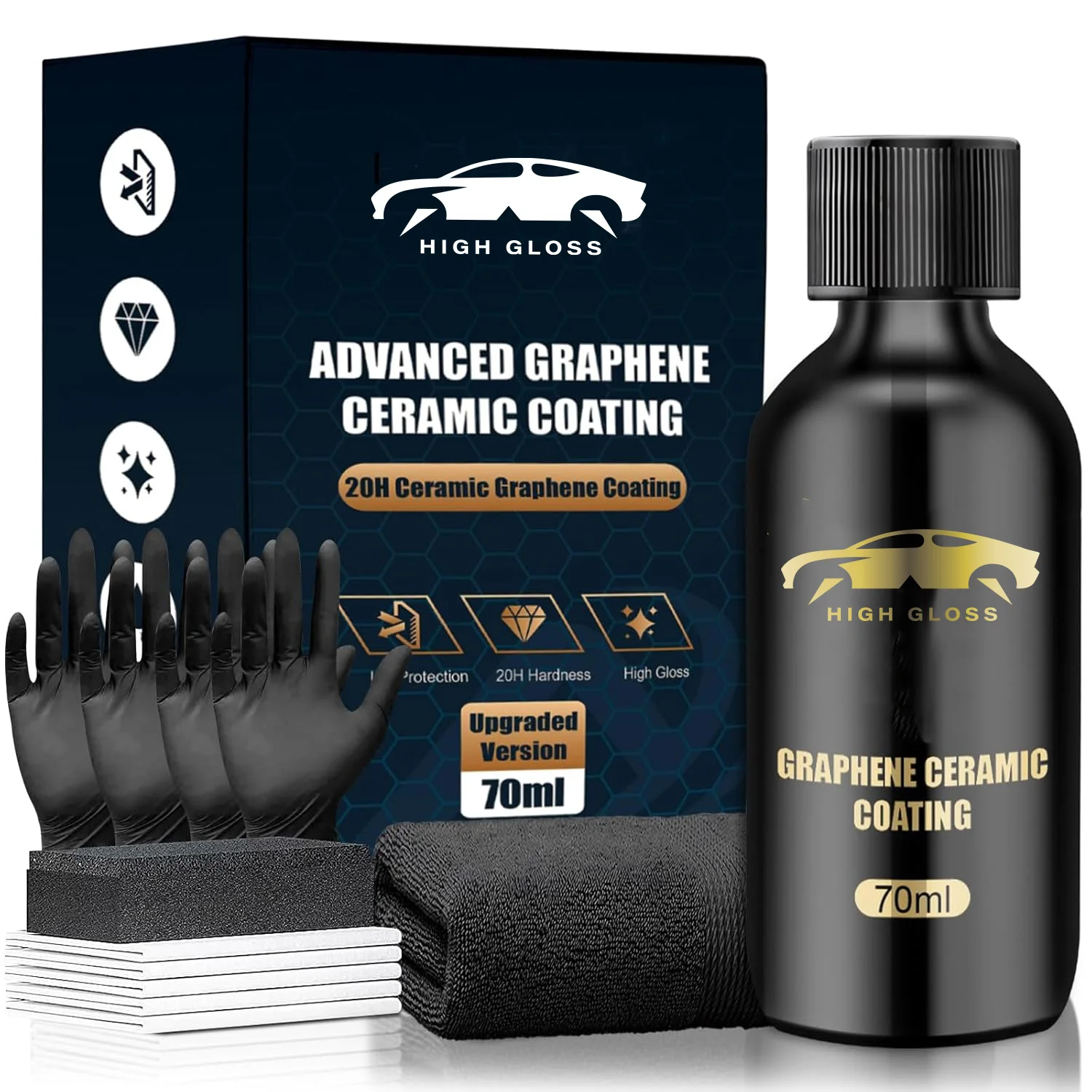 Graphene Ceramic Coating Advan - Nano Liquid Coating ulasan dan harga