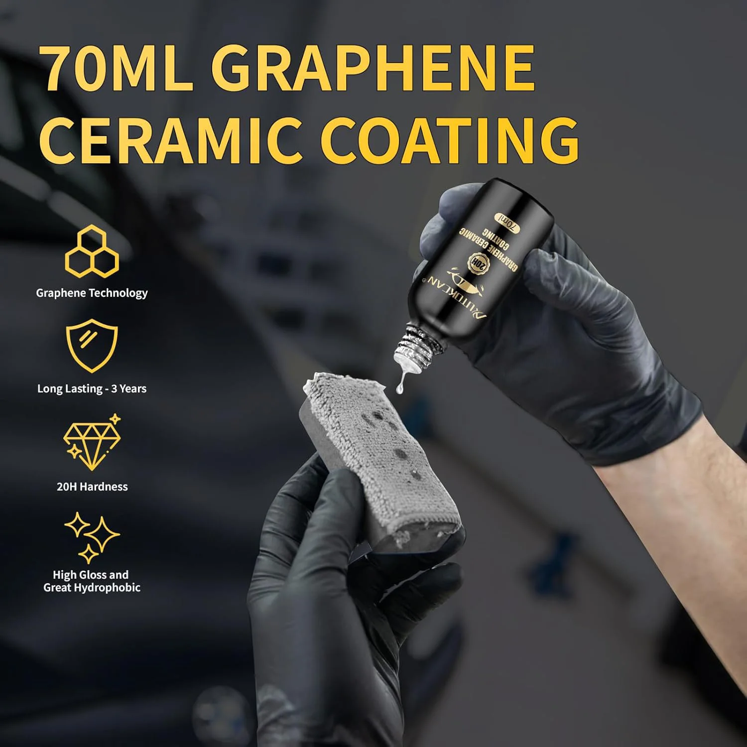 Graphene Ceramic Coating Advan - Nano Liquid Coating ulasan dan harga