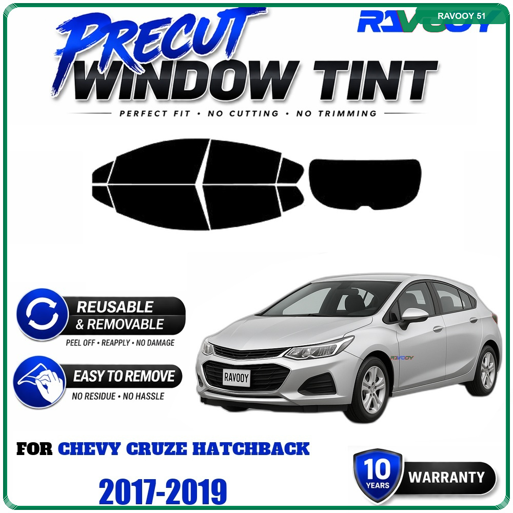 RAVOOY Precut Window Tint, Reu - Air Bubble Remover ulasan dan harga