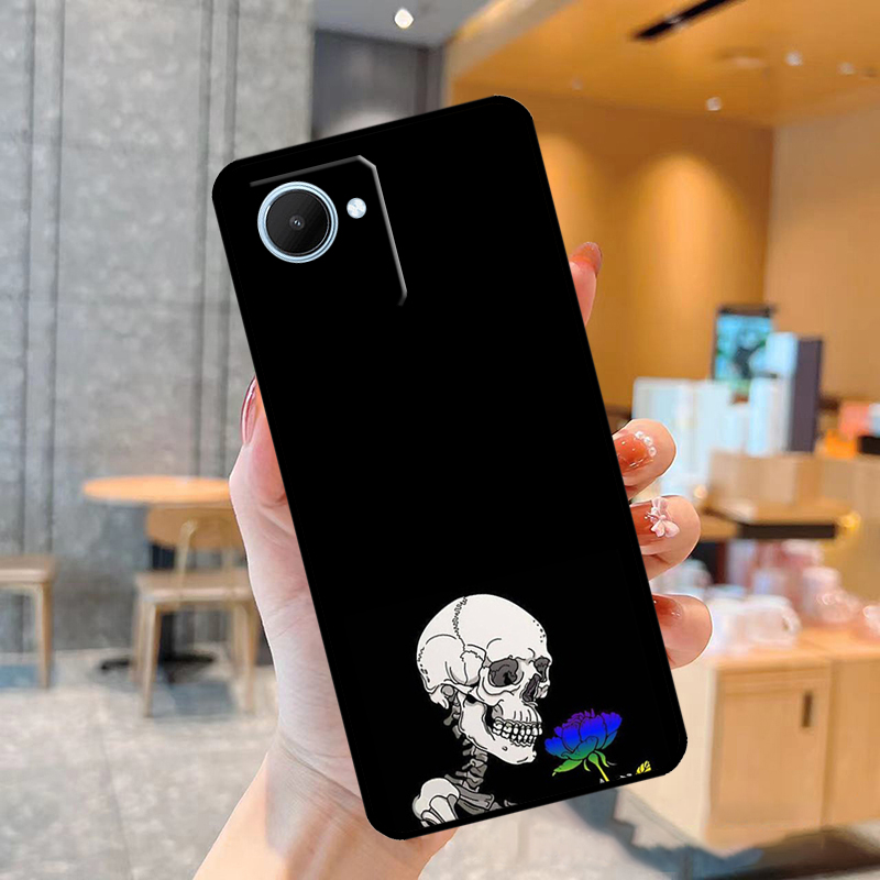 Funny Skeleton Skull Art Case  - Realme C67 ulasan dan harga