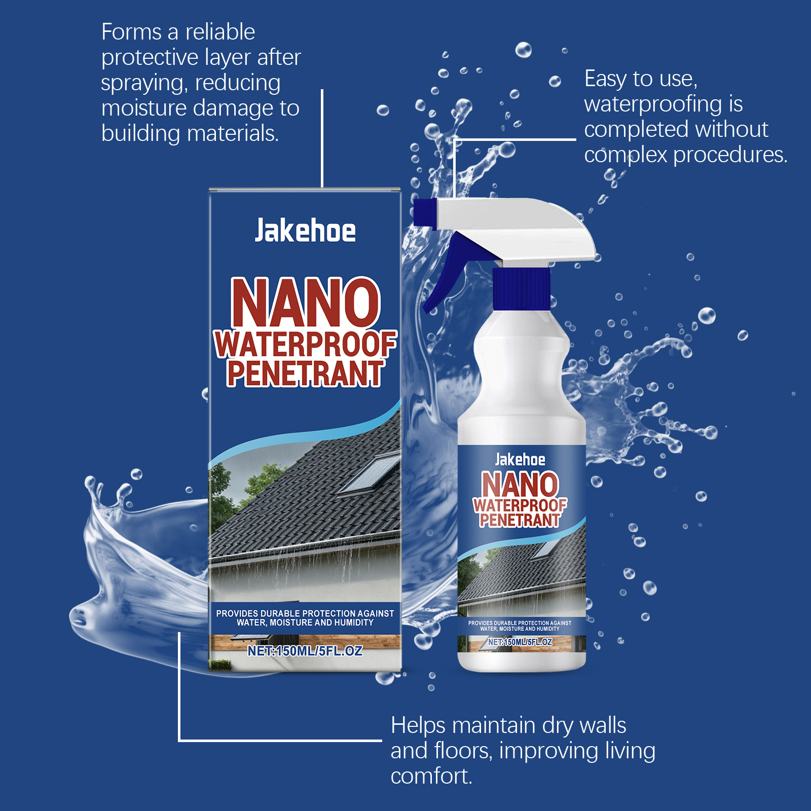 150ML Nano Waterproof Spray In - Nano Liquid Coating ulasan dan harga