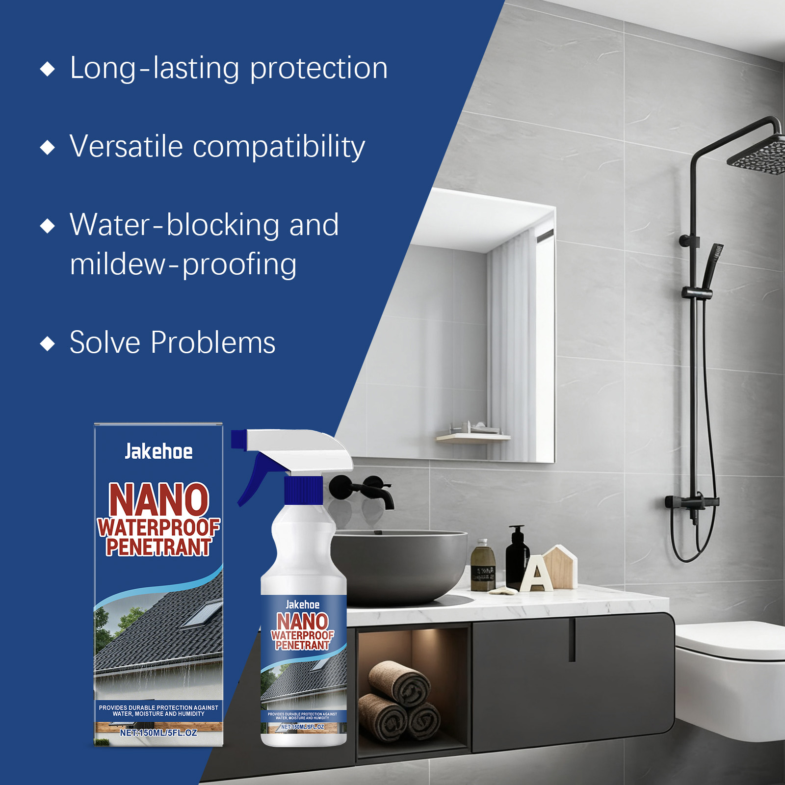 150ML Nano Waterproof Spray In - Nano Liquid Coating ulasan dan harga